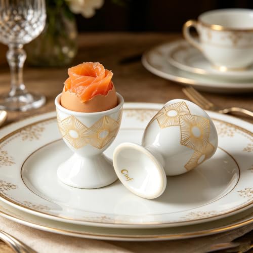 Ceramic Egg Cups (Art Deco)