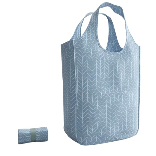 Reusable Grocery Bag (Sage Ocean)