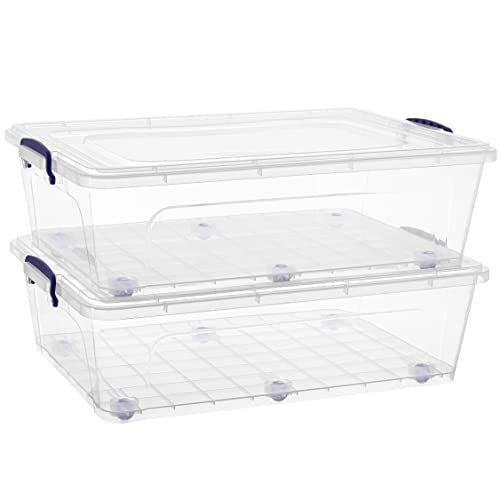 Storage Bins with Lids