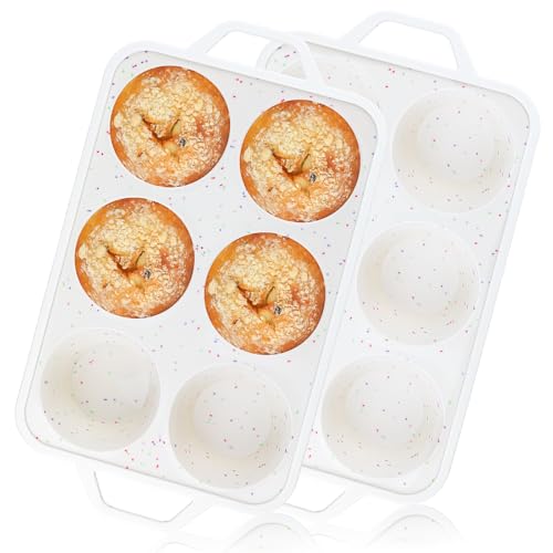 Jumbo Muffin Pan with Metal Reinforced Frame (Jumbo)