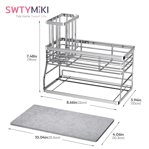 Kitchen Sink Caddy Organizer (Silver-2 Tier)