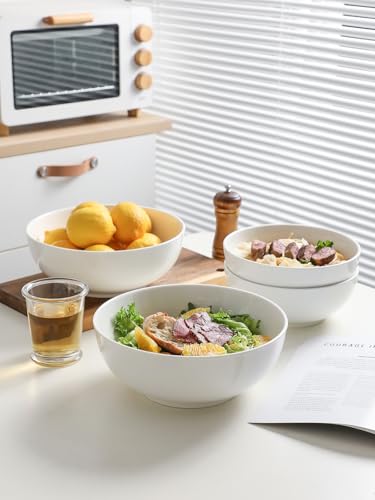 Large Serving Bowls (9.5 Inch / White)