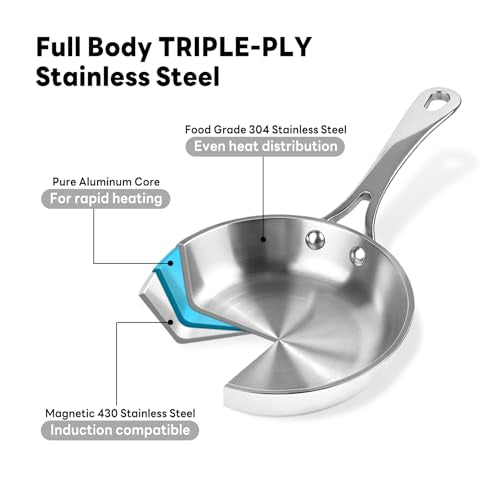 0.12QT Mini Sauce Pan (0.12 QT / Silver)