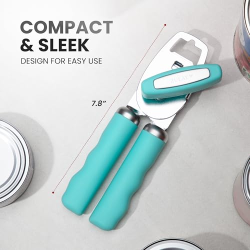 Heavy Duty Stainless Steel Can Opener Manual with Bottle Opener