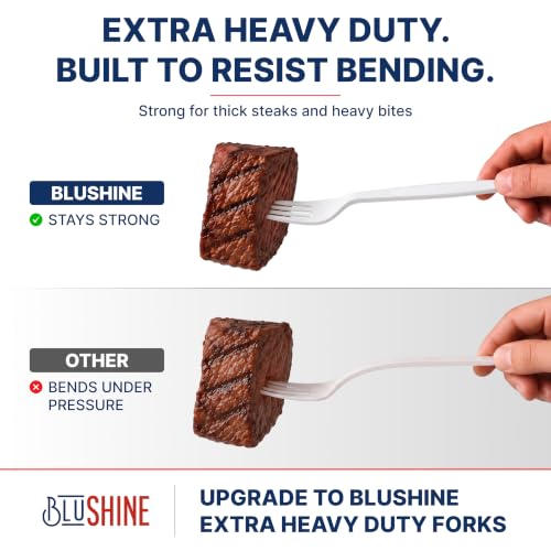 Extra Heavy Duty Plastic Forks