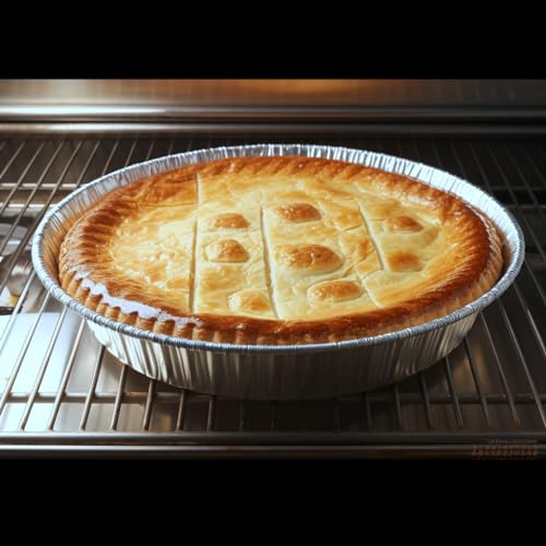 Round Disposable Aluminum Pie Pans