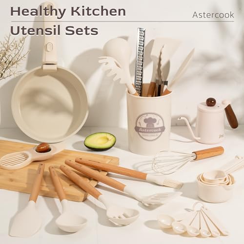 Kitchen Utensils set (Cream)