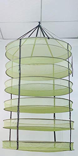 Herb Drying Rack 3 ft Hanging Dry Net 36 Inch for Curing Hydroponic Herb Vegetable Fruit Flower