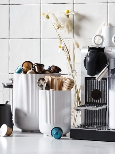 Utensil Holder for Kitchen Counter (White)