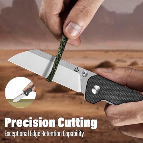 Penguin V2 Folding Pocket Knife (Dark Brown-Silver)