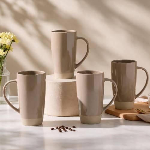 Milkyway Coffee Mugs (Milkyway-Cinnamon Brown / 4pcs)