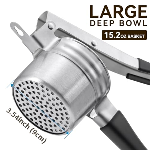 Potato Ricer Stainless Steel Potato Masher Anti
