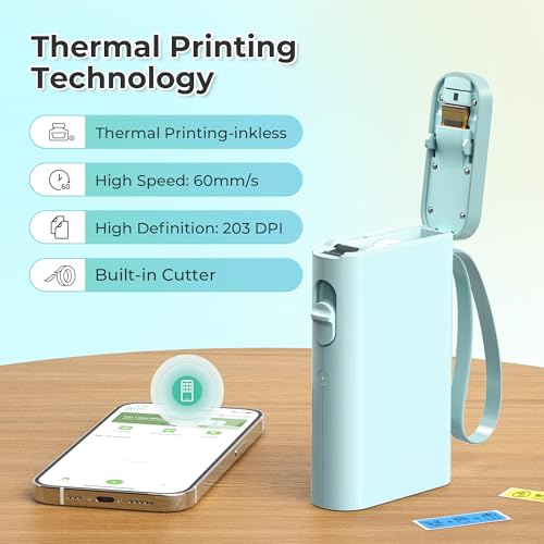 P21 Label Maker Machine with Tape