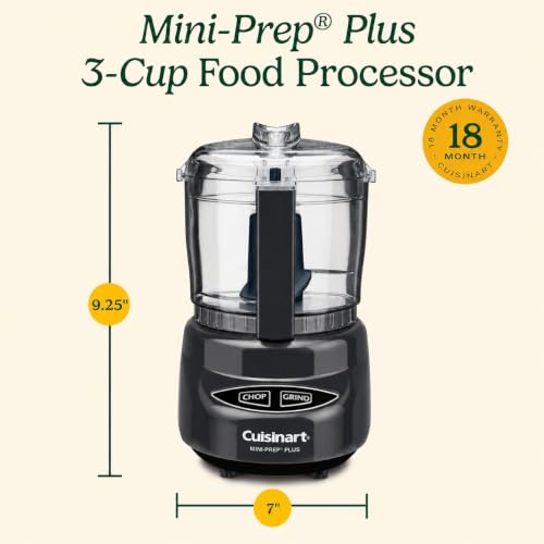Mini Prep Plus Food Processor (Dark Grey / 3 Cup)