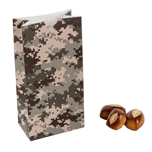 Camouflage Paper Bag (2 lb / Camouflage)