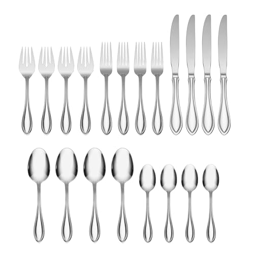 American Harmony 20 Piece Everyday Flatware (20-Piece Flatware Set)