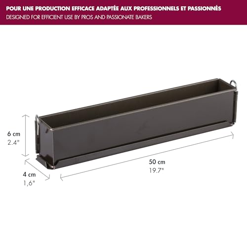 Mini Long Pate en Croute Mold (Mini 19 5/8" x 2 3/8")