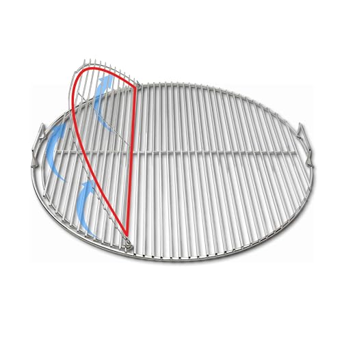 SnS Grills Slow ‘N Sear EasySpin Charcoal Grill Cooking Grate (EasySpin Grill Grate / 24")