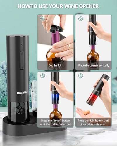 Electric Wine Opener Gift Set