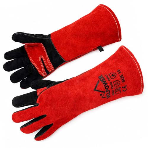 Welding Gloves 16 (16"M-Red)