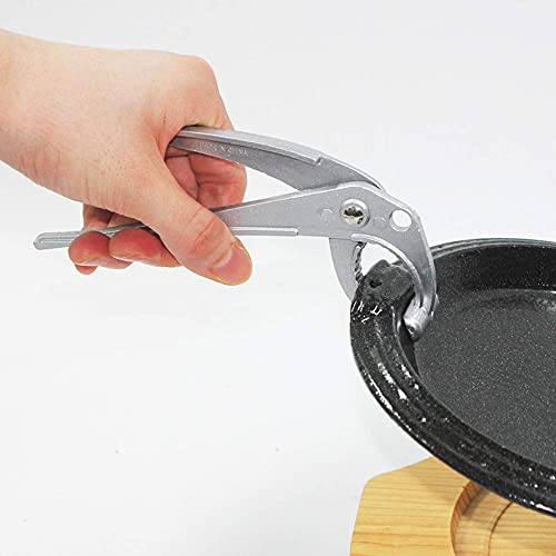 Aluminum Hot Pot Tongs Holder For Korean Stone Ceramic Bibimbap Bowl