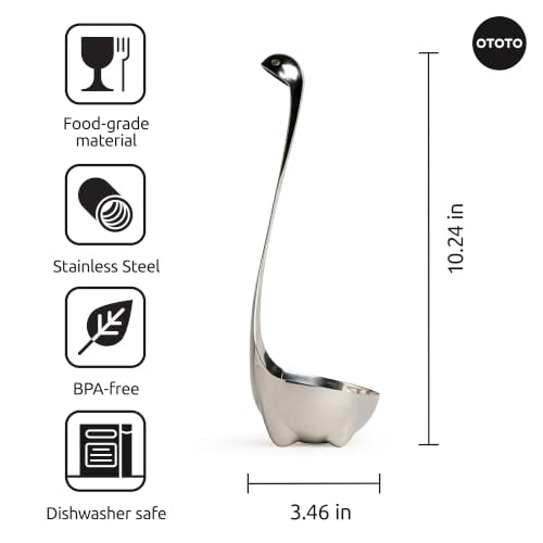 The Original Nessie Stainless Steel Ladle