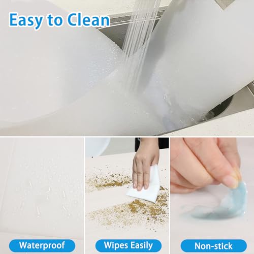 Extra Large Silicone Mat 78.74”x19.69”x0.08” (Translucent / 78.7"L x 19.7"W)
