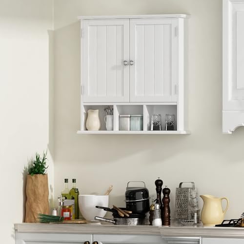 Bathroom Cabinet Wall Mounted 2 (White / 1 pack)