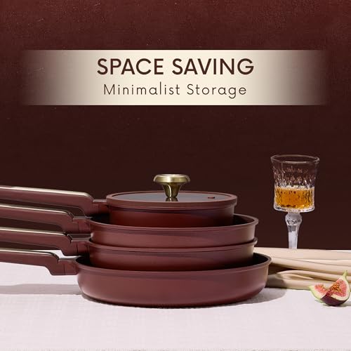 Cookware Sets (Red / 16 Piece)