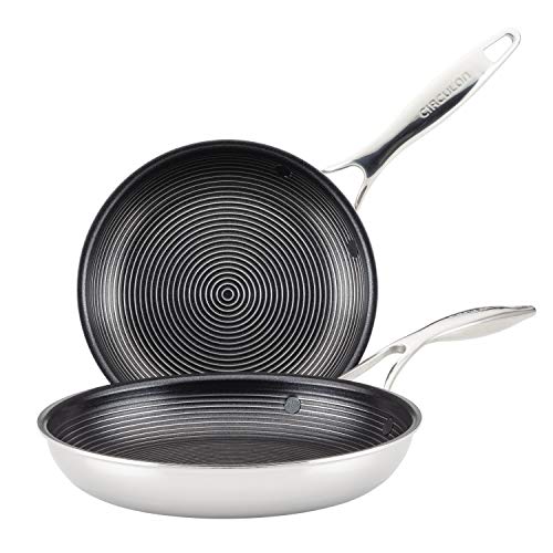 Clad Stainless Steel Frying Pans (Frying Pan Set (8.5" & 10"))