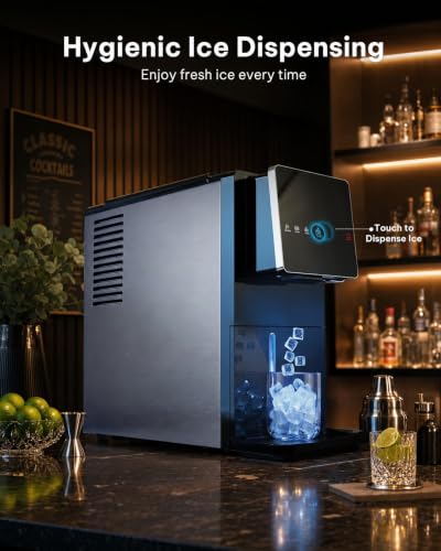 Countertop Nugget Ice Maker (Stainless Steel / 40 lbs)