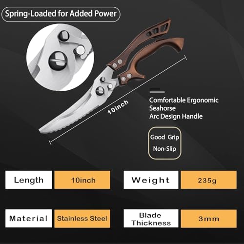 Heavy Duty Poultry Shears