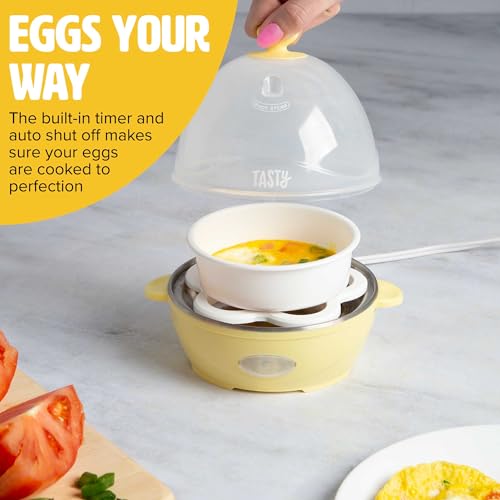 Mini Rapid Egg Cooker (5-Egg / Yellow)