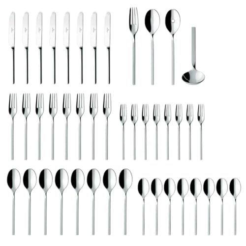 NewWave Collection 64 Piece Flatware Set