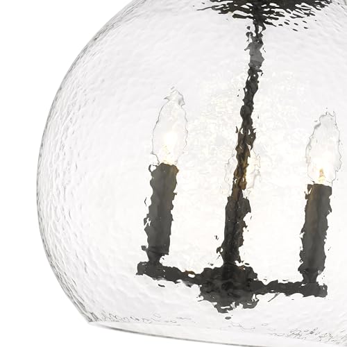 Ariella 3 Light Pendant in Matte Black (Black)