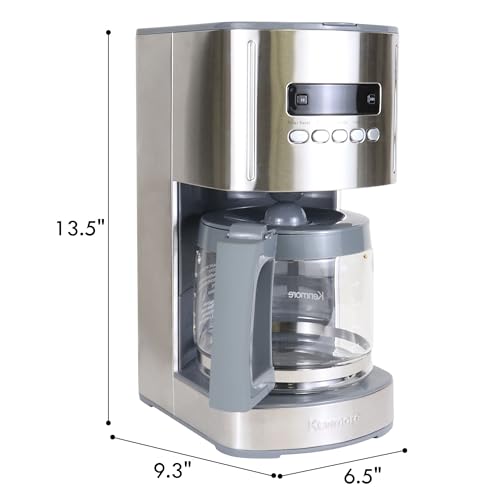Kenmore Drip Coffee Maker (Stainless Steel)