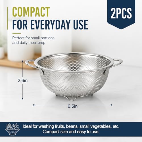 Small Colander Set of 2 (Small Colander 2 PCS)