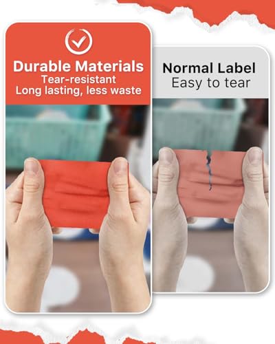 3" x 2" Thermal Labels (3"x2" / Red)
