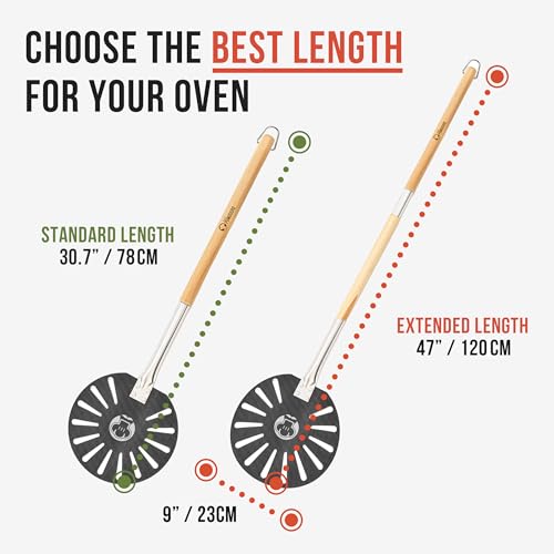 9 Inch Aluminum Pizza Turning Peel