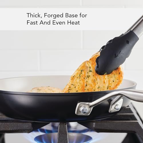 Hard Anodized Ceramic Nonstick Frying Pan (10 Inch)