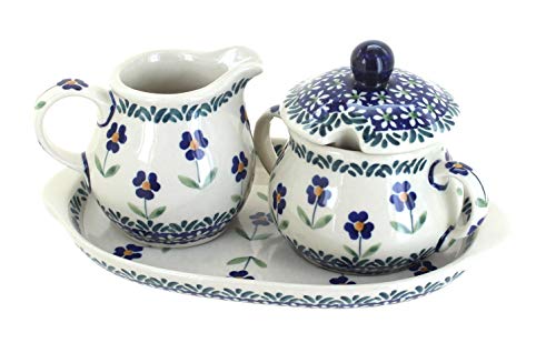 Blue Rose Polish Pottery