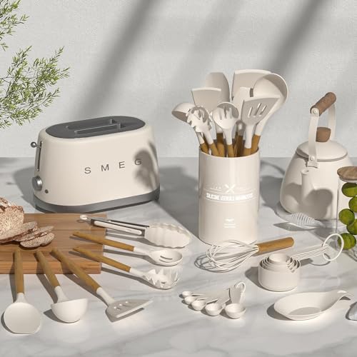 Kitchen Cooking Utensils Set (Khaki)