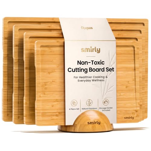 Wood Cutting Board (Natural / 5-Piece)