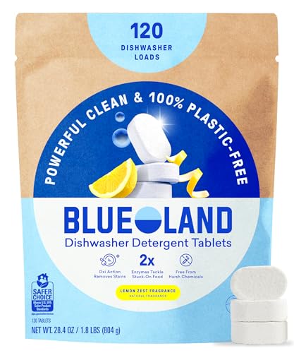 100% Plastic Free Dishwasher Detergent Tablets