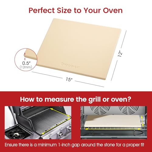 Pizza Stones for Oven and Grill