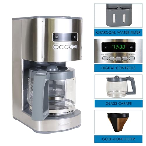 Kenmore Drip Coffee Maker (Stainless Steel)