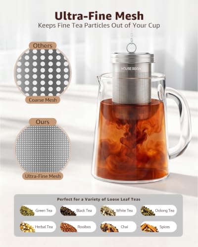 Tea Infuser Extra Fine Mesh Tea Strainers for Loose Tea (Small × 1 / Classic)