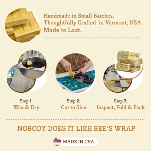 Beeswax Food Wraps (Herb Garden / Small, Medium, Large)
