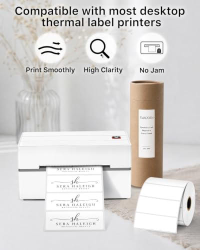 3x1 Inch Thermal Labels (3"x1" / White)