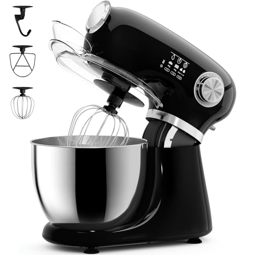 Stand Mixer 12 Speeds Tilt (Black)